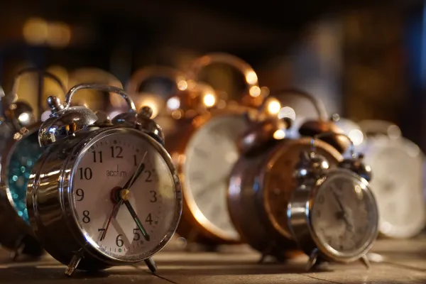 Plusieurs horloges